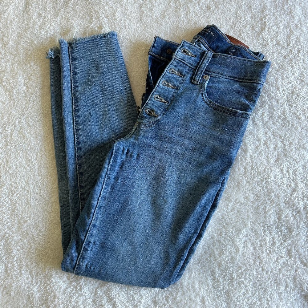 Lucky Brand High Rise Skinny Ankle Jean Size 0/25